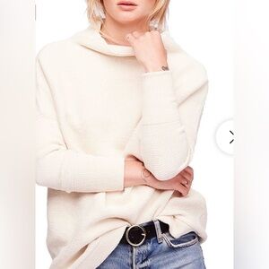 Free People Ottoman Slouchy Knit Sweater Size Large